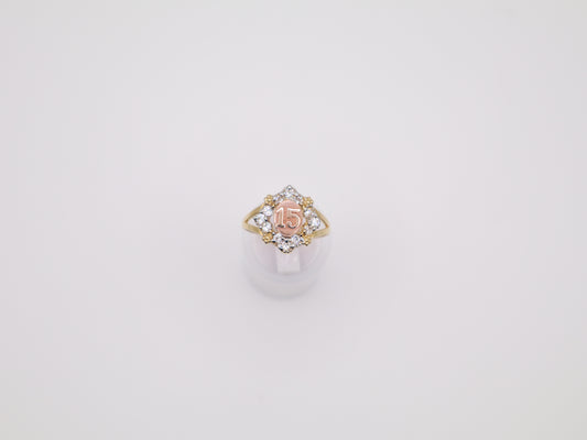 Size 7, 1.7mm Quinceañera Ring