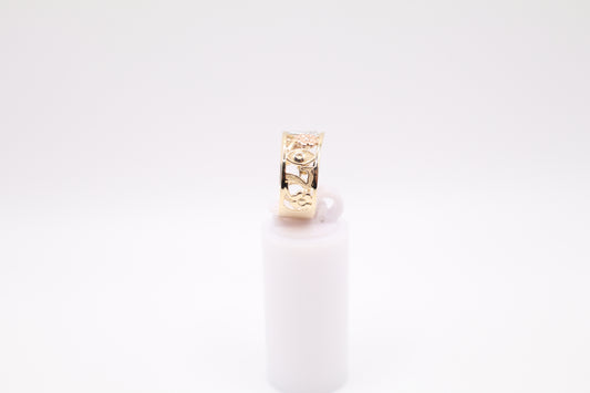 Size 8, 8mm Lucky Charm Ring