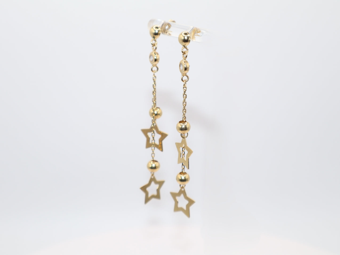 3.6g 2.5in, Star Earrings