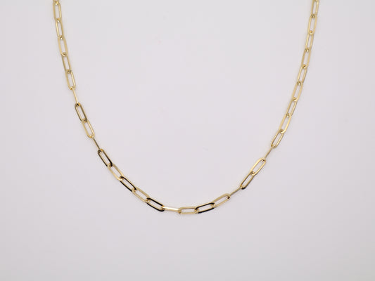 20in, 3.24mm Paperclip Necklace