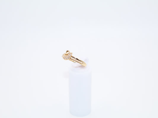 2.3g Size 9, 1.93mm Swan Ring