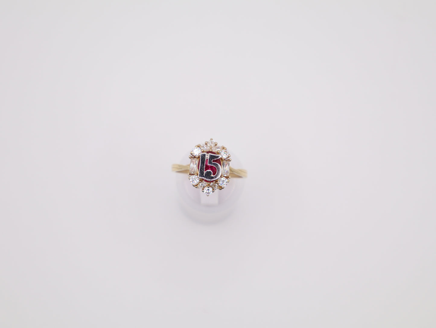 Size 8.5, 1.8mm, Quinceañera Ring