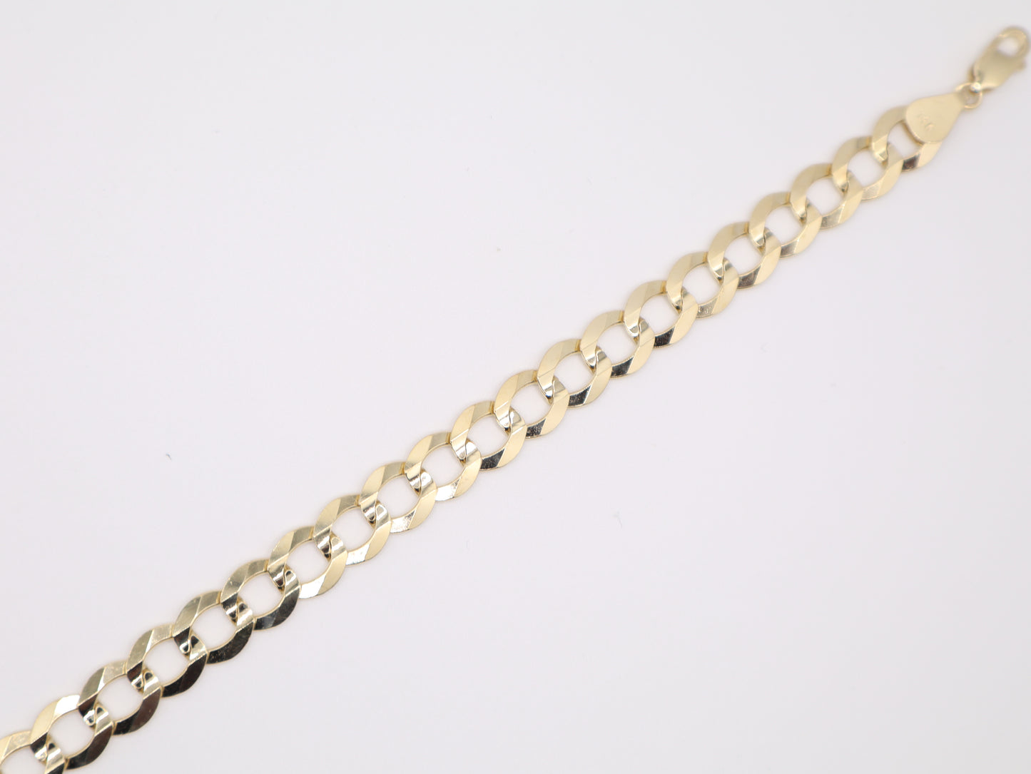 8" 9.5mm Curb Link Barcelet