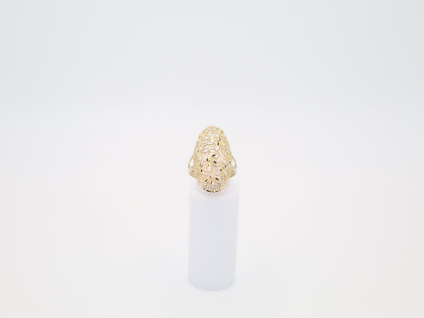 3g Size 7.25, 2.8mm Contemporary Ring