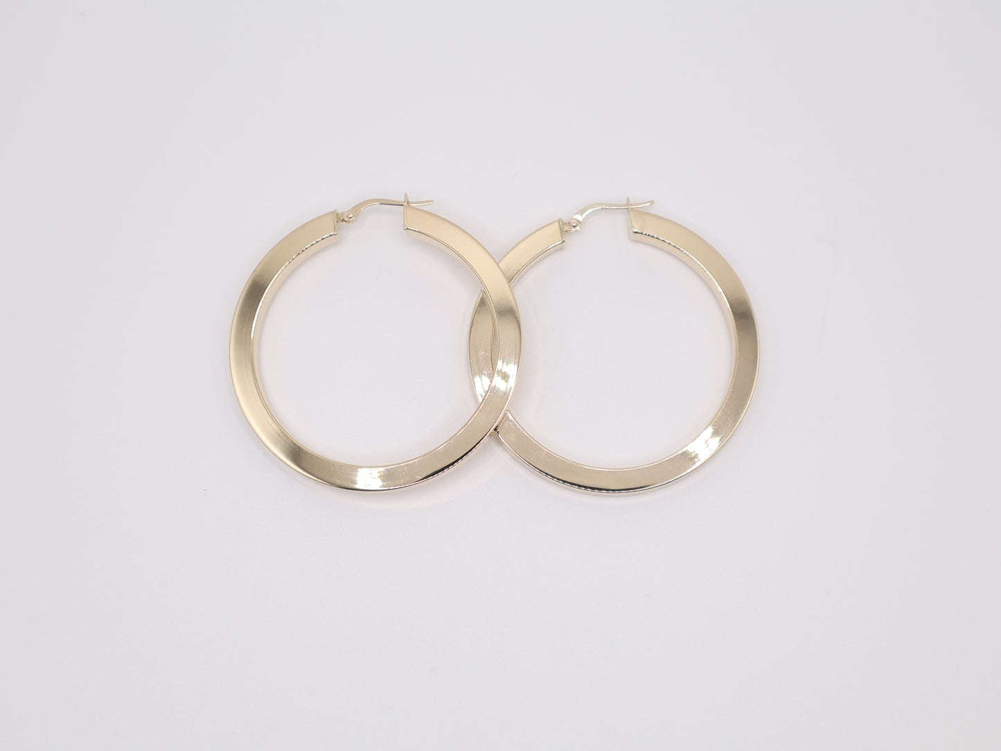 1.75" 4.05mm Hoop Earings
