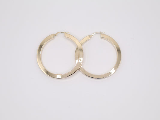 1.75" 4.05mm Hoop Earings