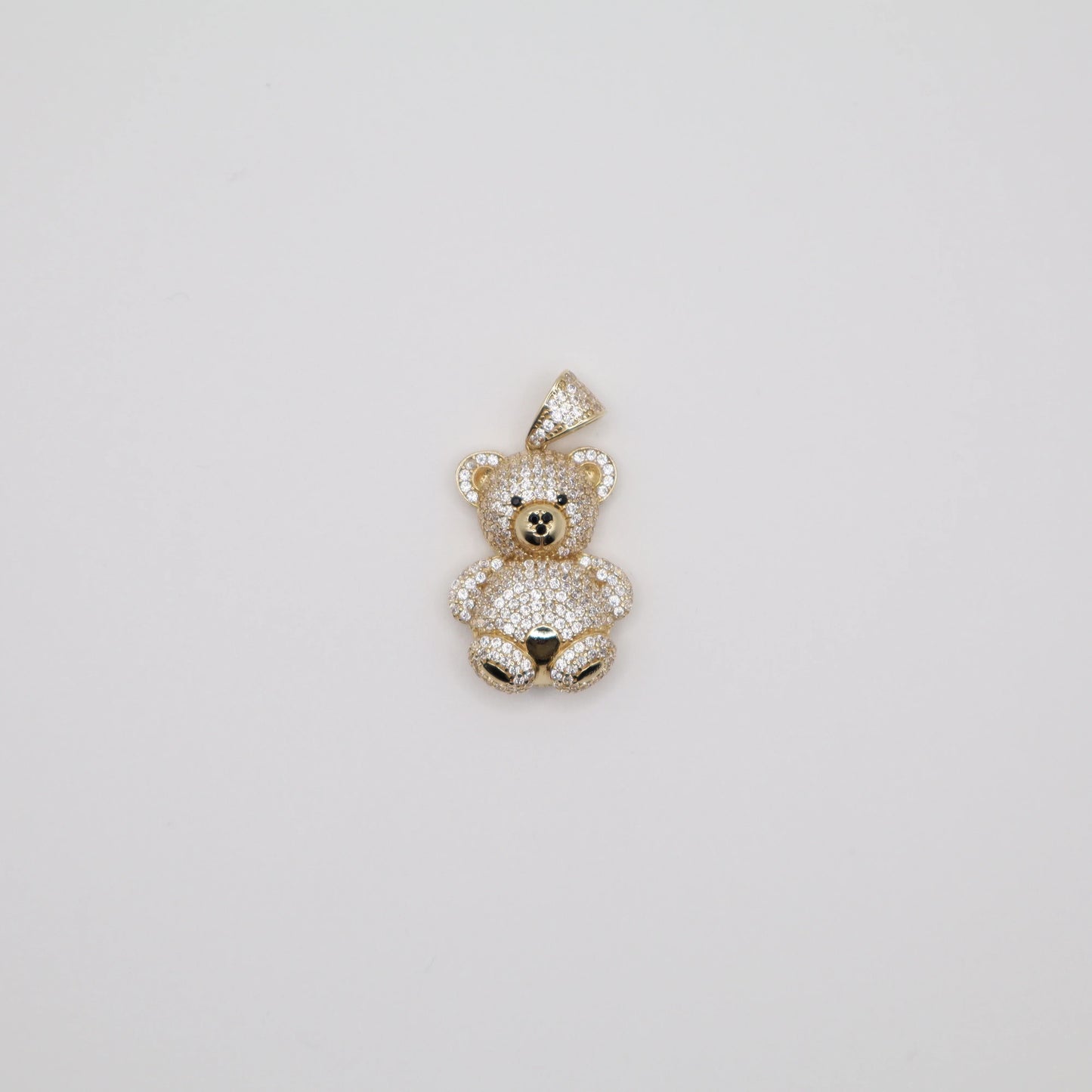 Gold Teddy Bear Charm