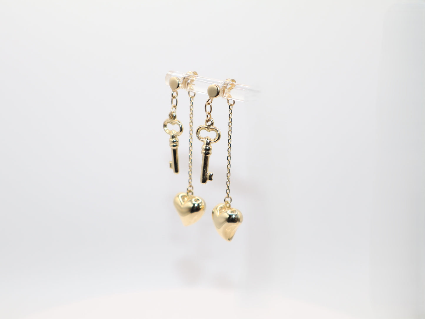 3.3g 1.875in, Heart Earrings