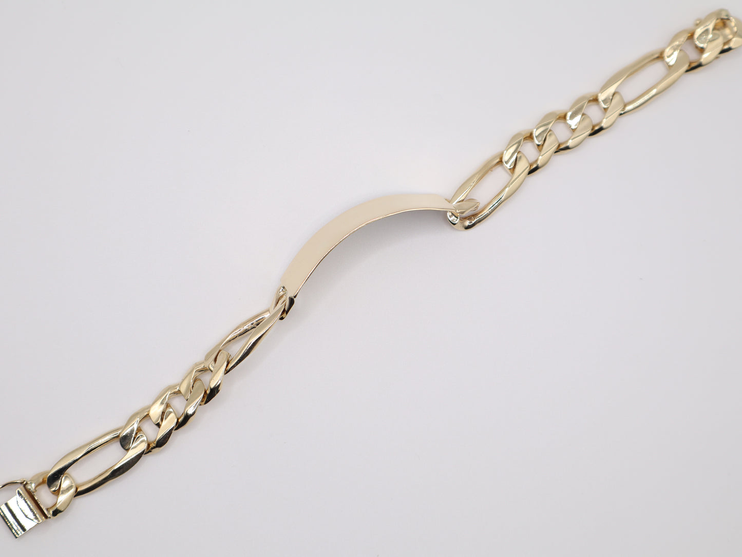 51.4g 8.5in, 11.25mm Figaro Bracelet