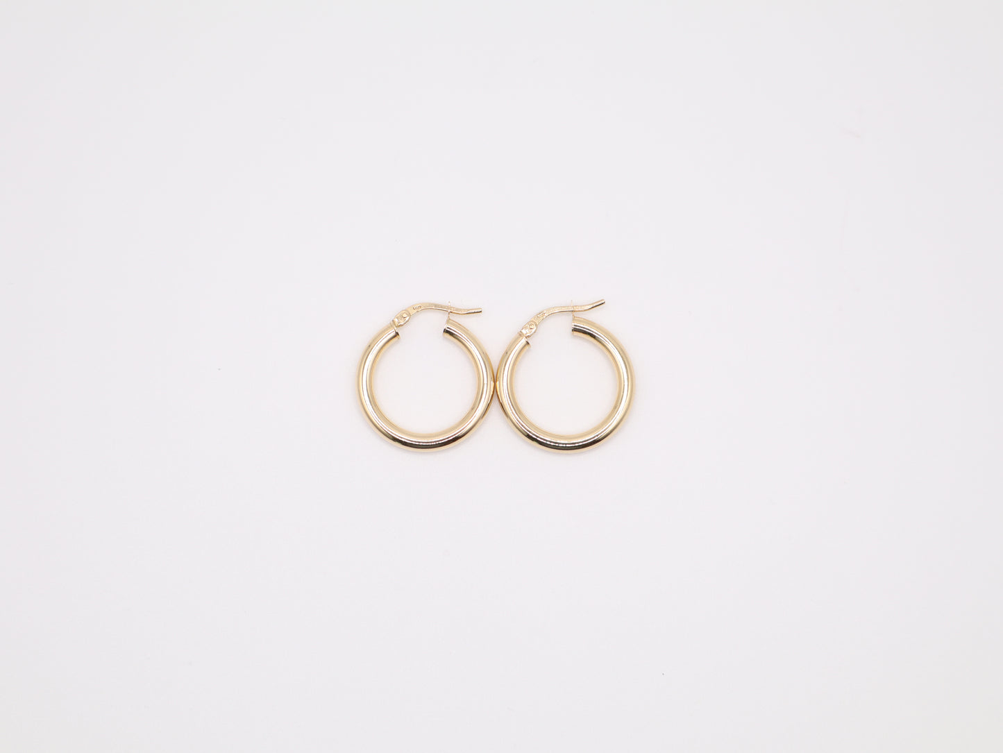 0.875" 2.9mm Hoop Earings