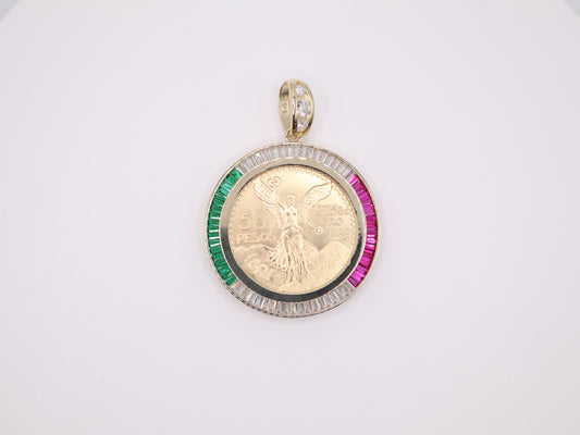 3.125in, 3.3mm Centinario Red, White & Green Bezel