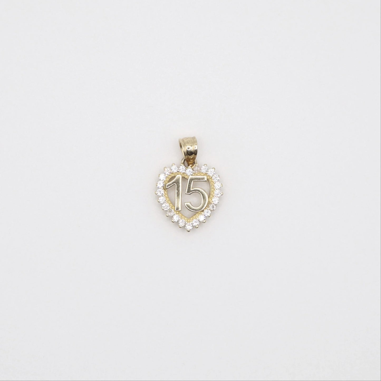 Heart Quinceanera Charm