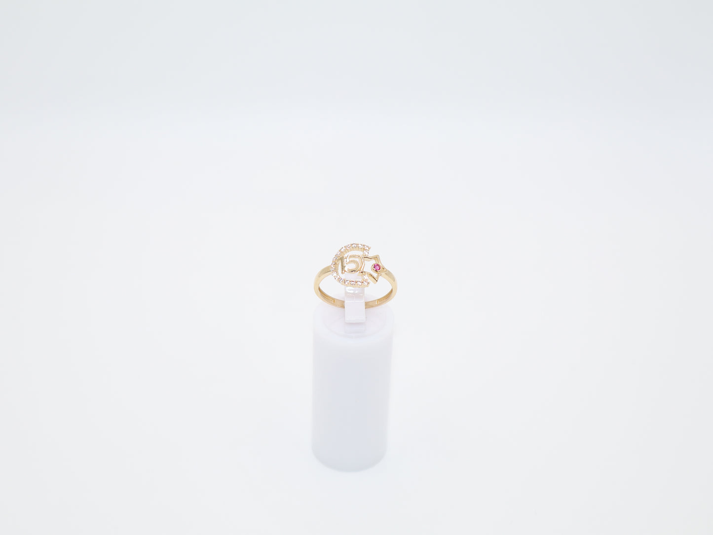 1.7g Size 7.25, 1.92mm Quinceañera Ring