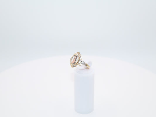 2.2g Size 8.25, 1.38mm Religious Ring