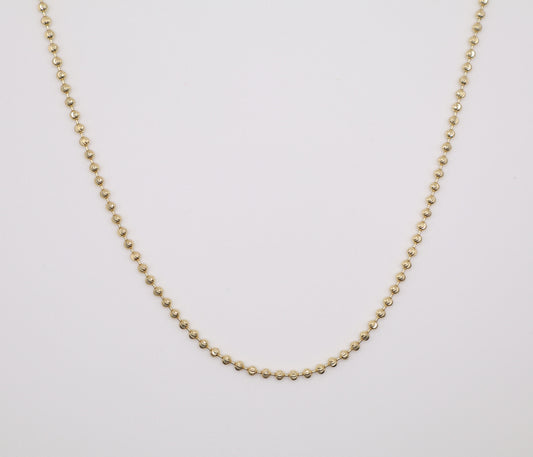 24" 2.49mm Bead Necklace