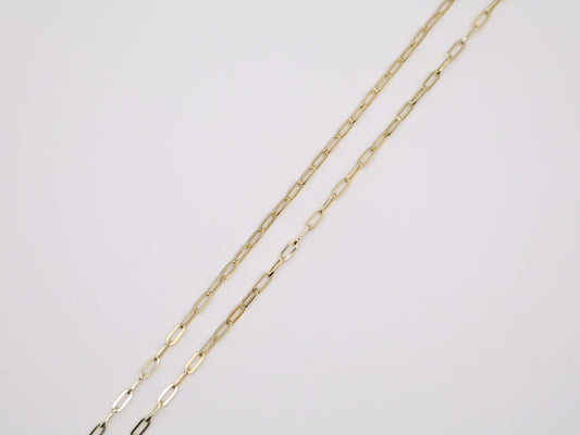 20in, 2.74mm Paperclip Necklace