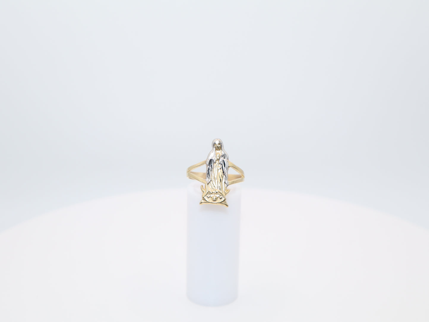 4.3g Size 8.5, 3mm Religious Ring