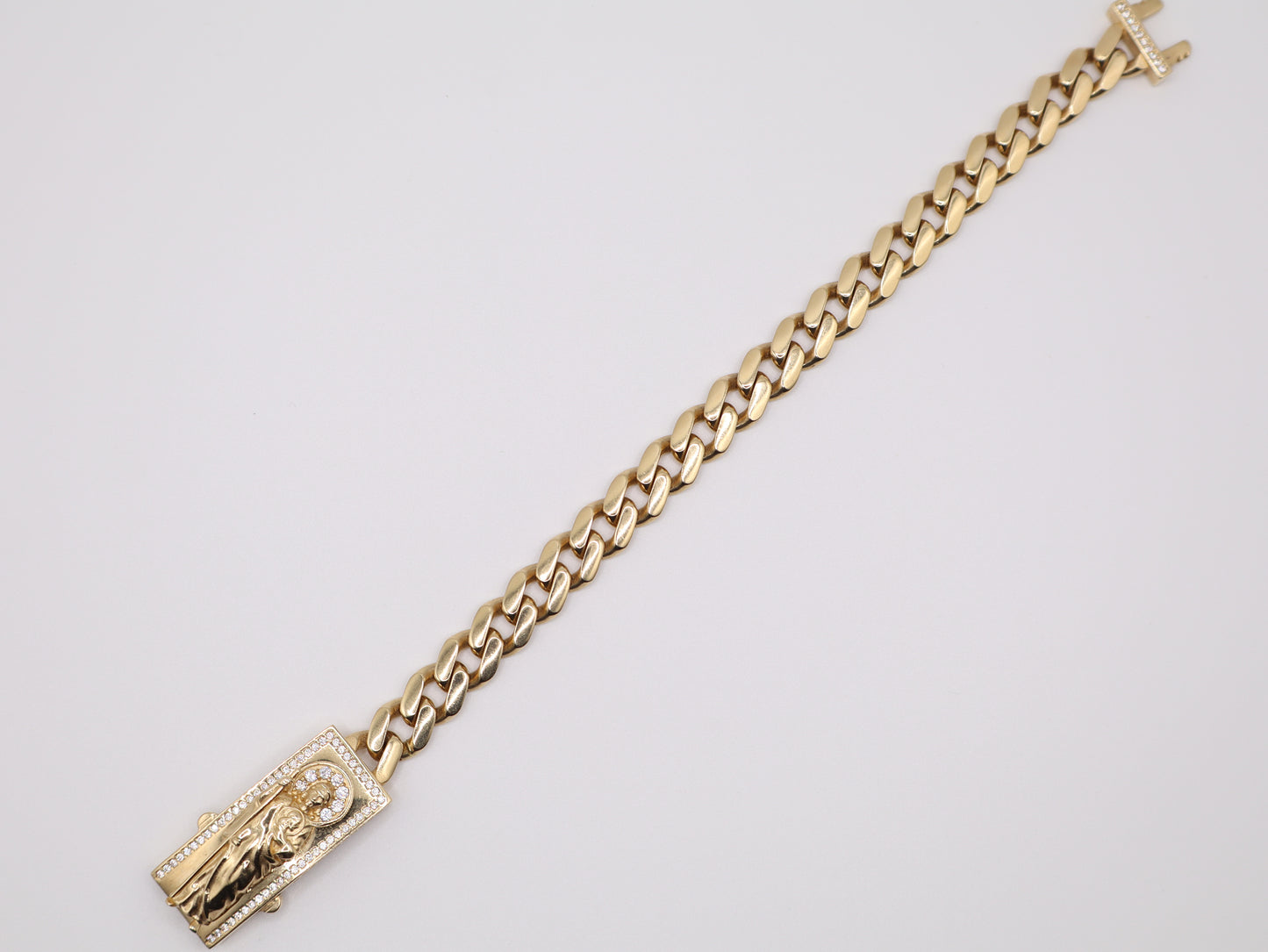 8.5" 8.72mm San Judas Bracelet