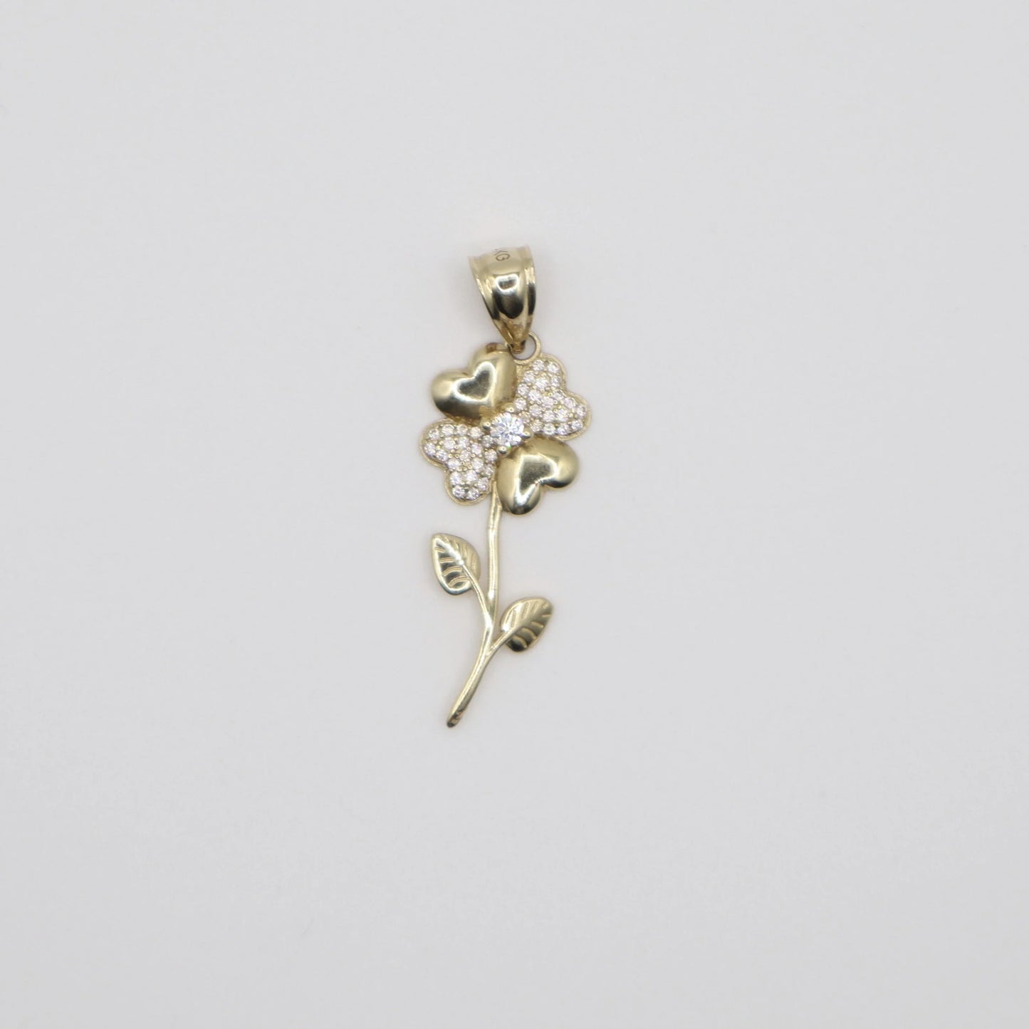 Studed Flower Charm