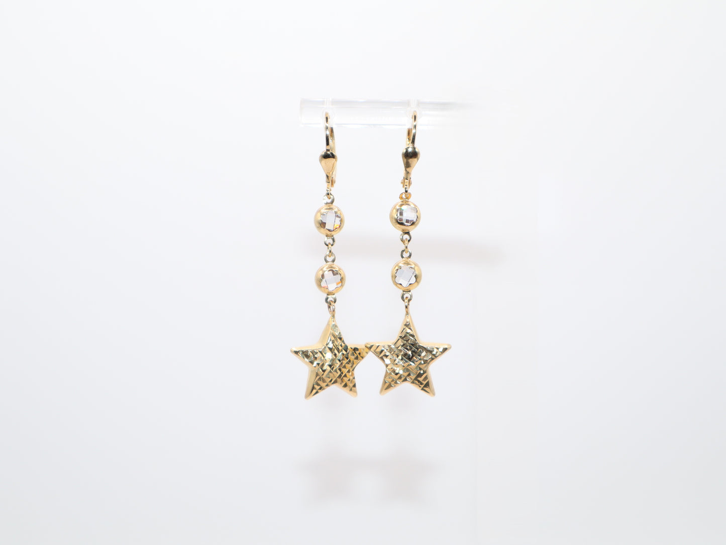 4.4g 2in, Star Earrings