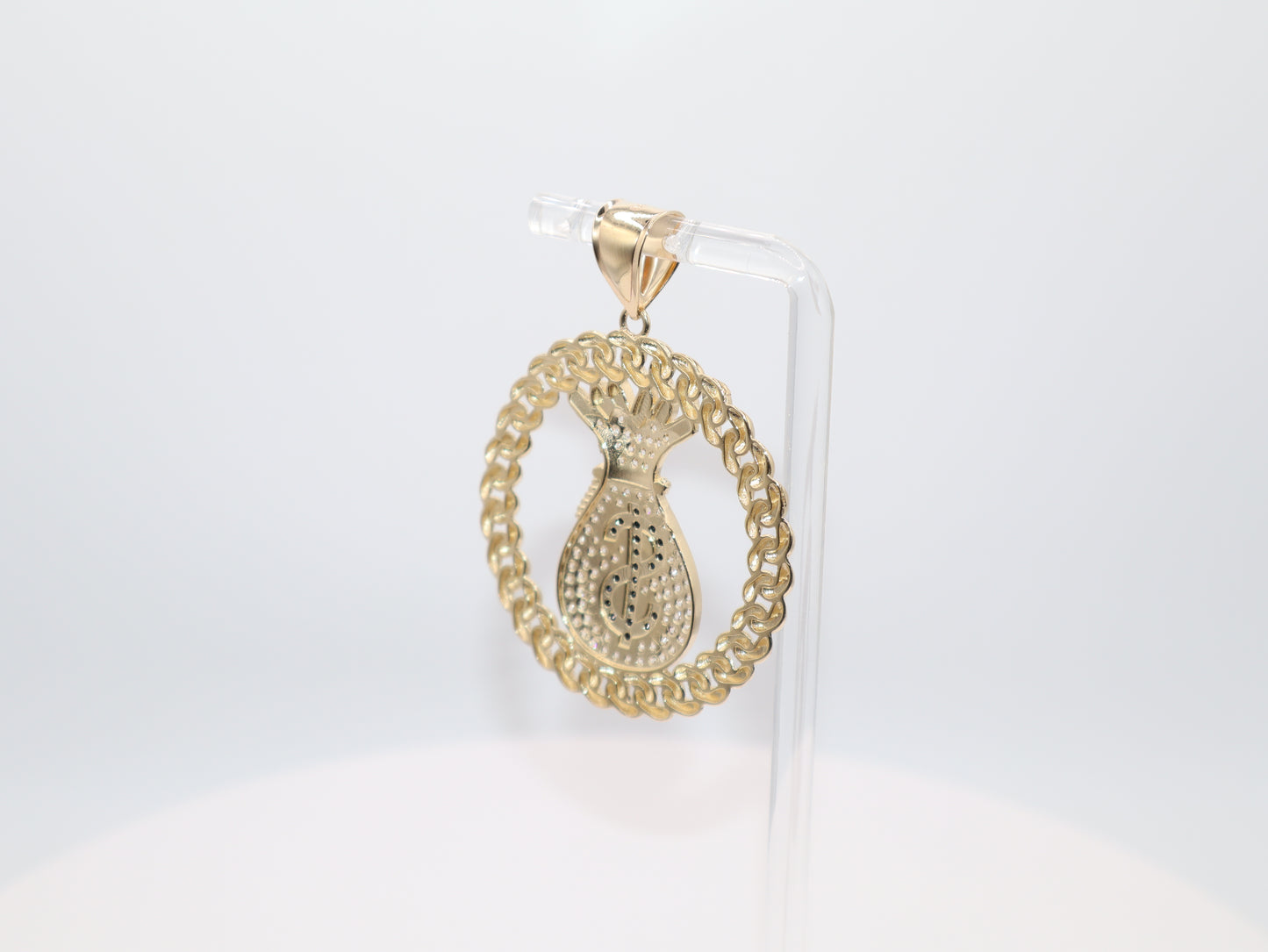 13.6g 2.375in, 7.49mm Money Bag Charm