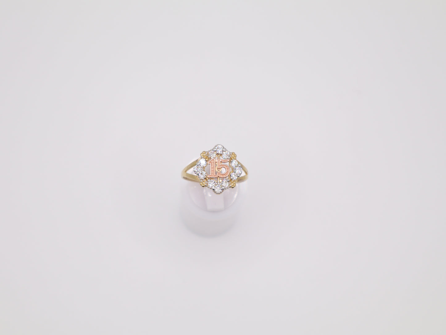 Size 7.25, 1.7mm Quinceañera Ring