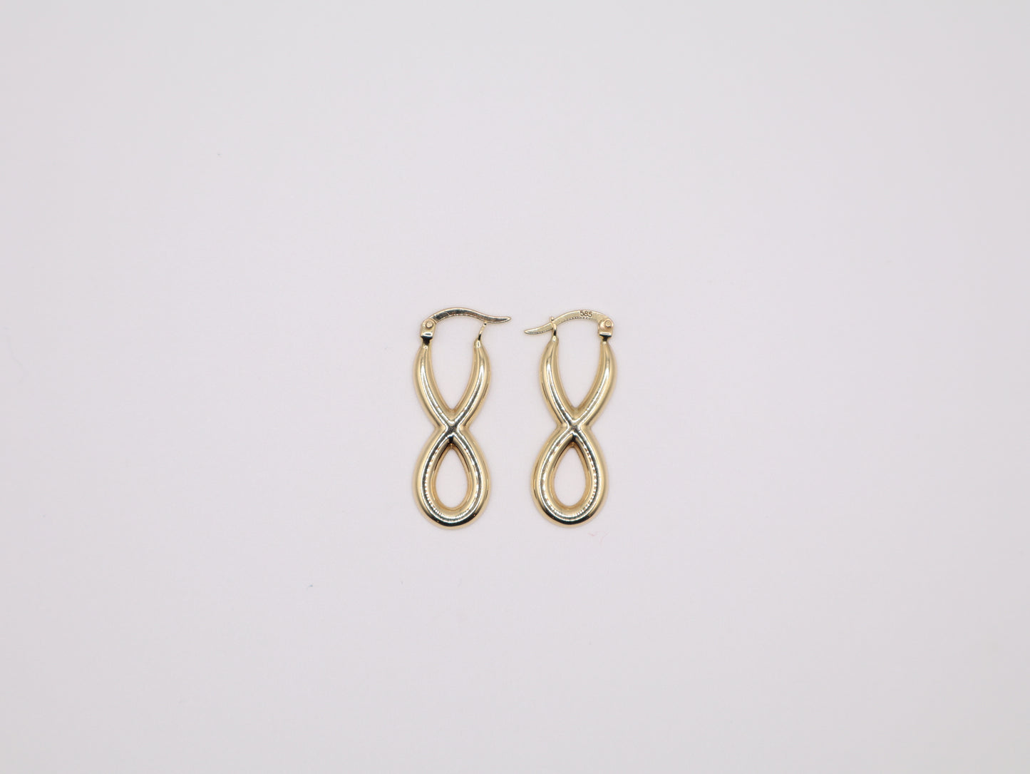 1.625in, Infinity Dangle Earrings