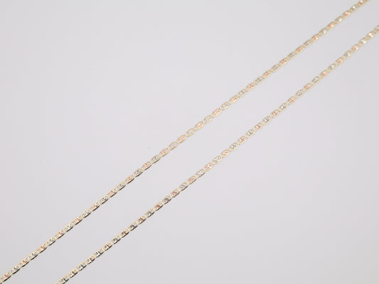 4.3g 22in, 2.5mm Valentino Necklace