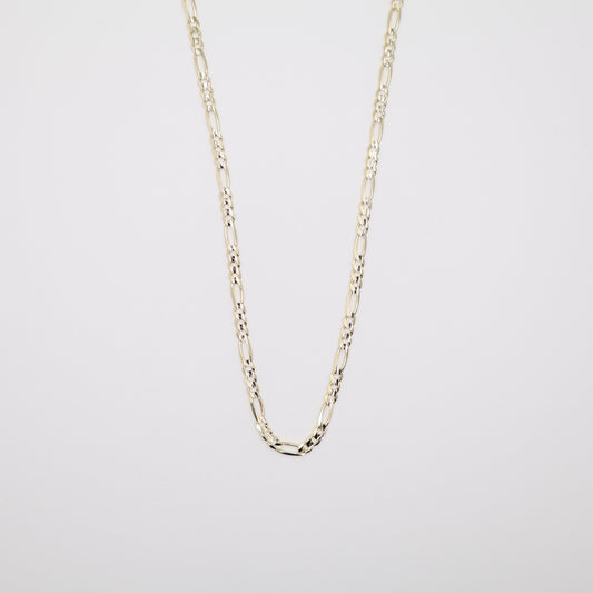 24" 3mm Figaro Necklace