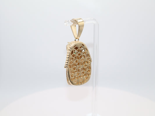 19.9g 2.625in, 2mm Egyptian Pharaoh Charm
