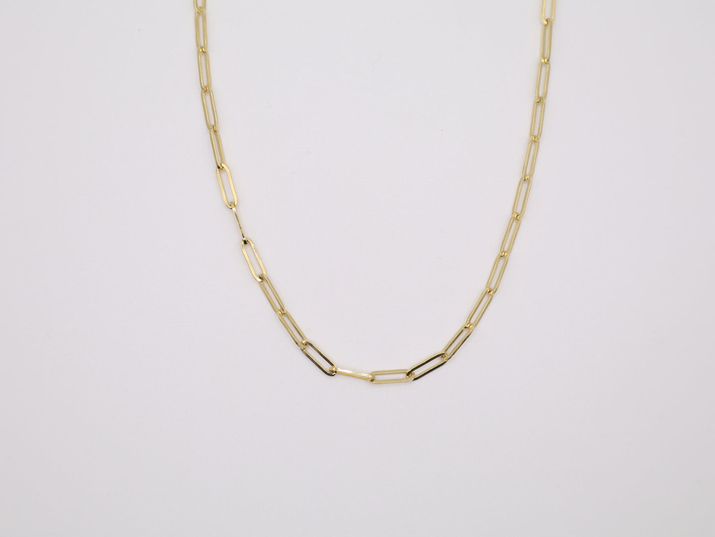 22in, 2.94mm Paperclip Necklace