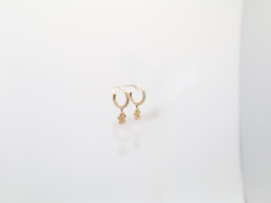 2.2g 0.5in, 1.7mm Contemporary Earrings