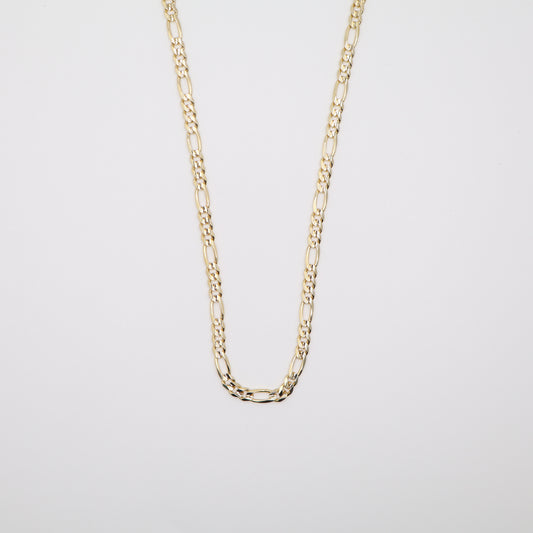 18" 3.8mm Figaro Necklace