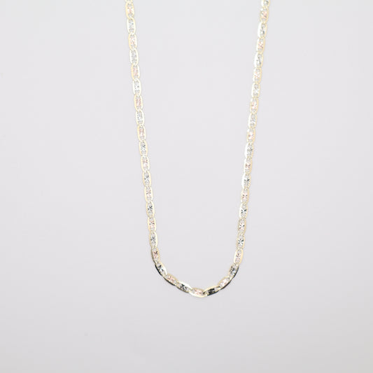22" 2.5mm Valentino Tri-Color Necklace