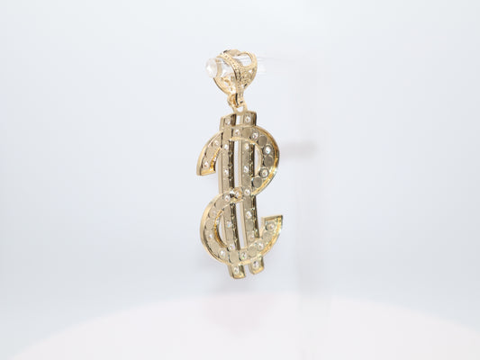 11.3g 2.75in, 1.5mm Dollar Sign Charm