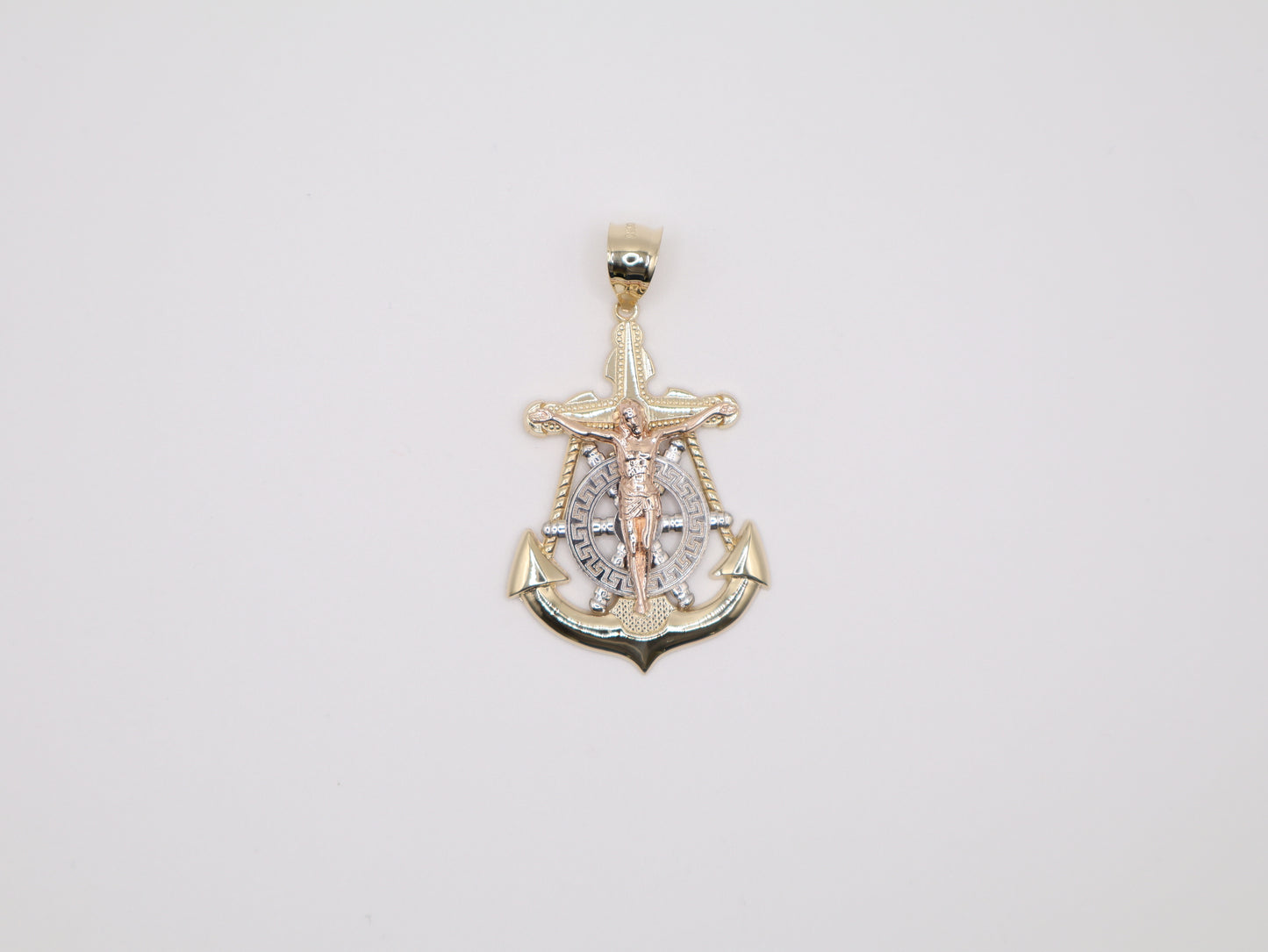 7g 2in, 30mm Christ on Anchor Pendant
