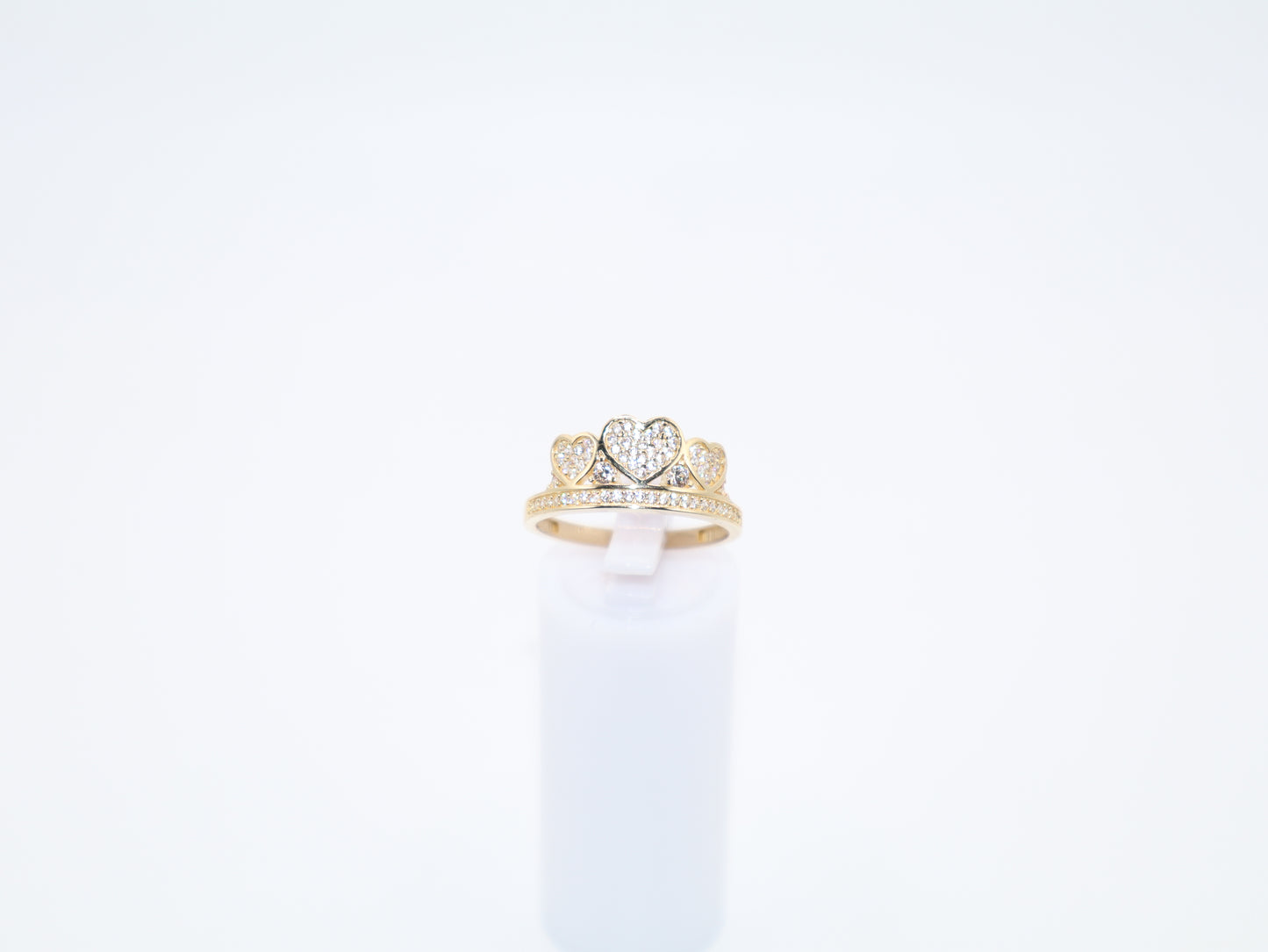 2.4g Size 8, 2.05mm Heart Ring