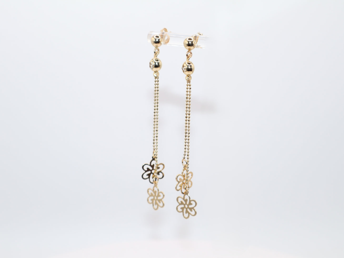 3.4g 2.5in, Flowers Earrings