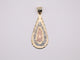 11.6g 2.5in, 2.2mm Virgin Mary Charm
