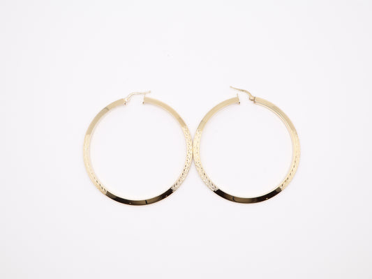 2.4" Hoop Earring