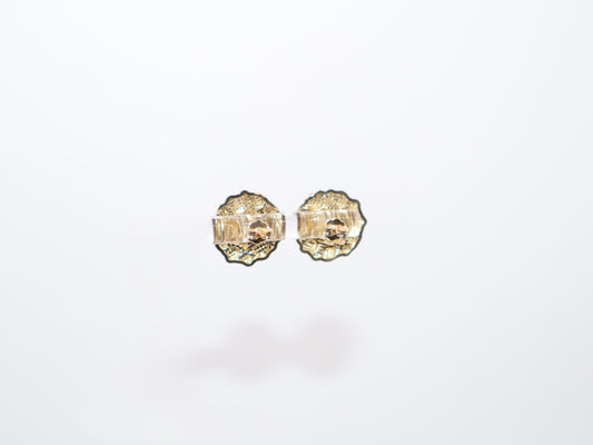 2.3g 0.5625in, 1mm Nugget Stud Earrings