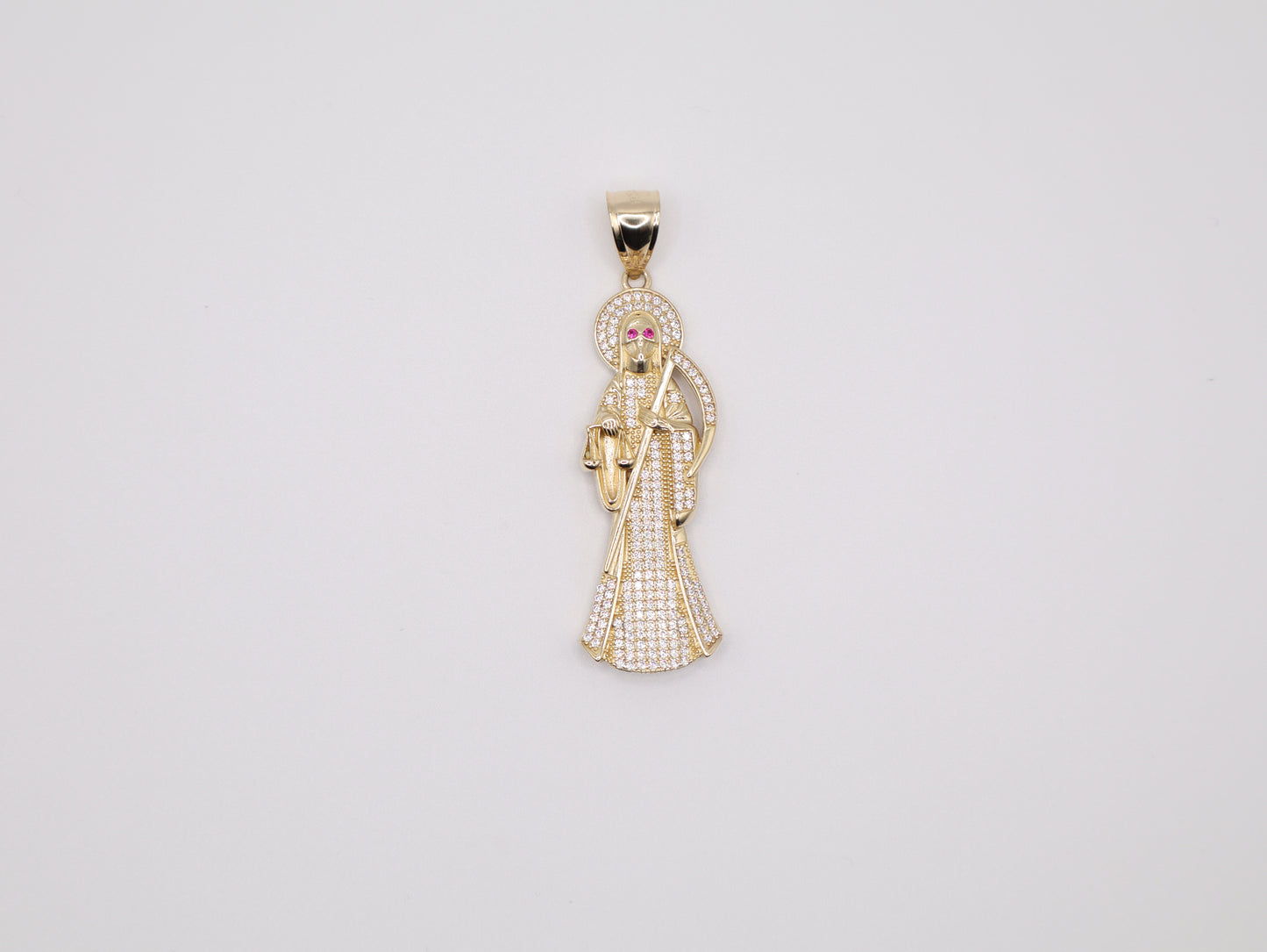 9.7g 1.75in, 11mm Santa Muerte Charm