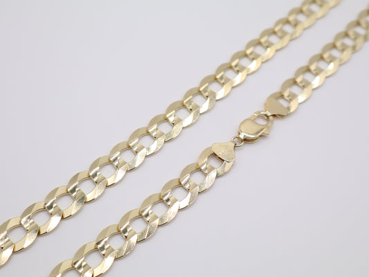 79.7g, 23.75in, 12.08mm Curb-Cuban Chain