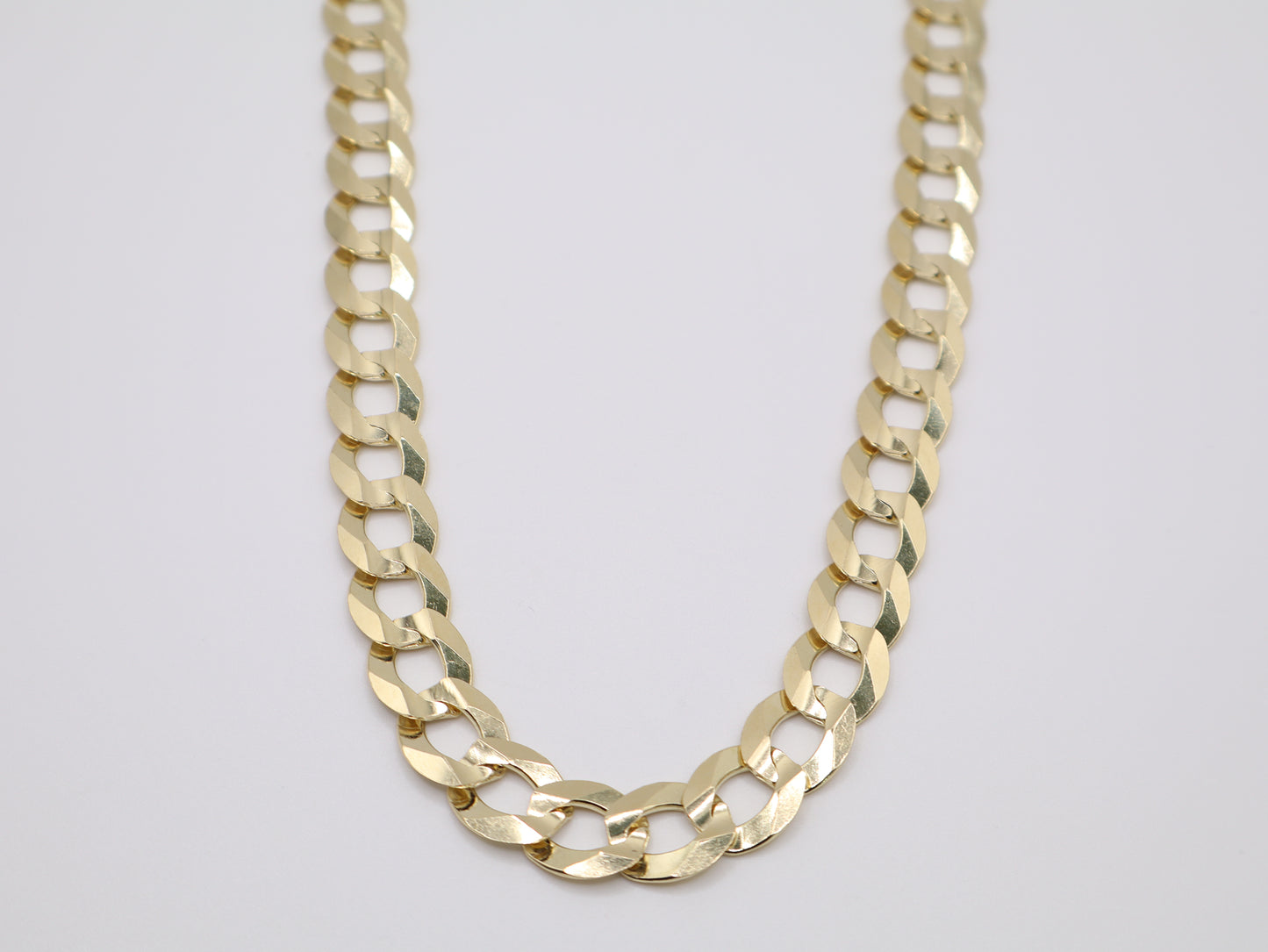 79.7g, 23.75in, 12.08mm Curb-Cuban Chain