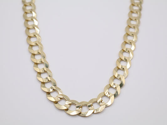 107.9g, 23.875in, 14.11mm Curb-Cuban Chain