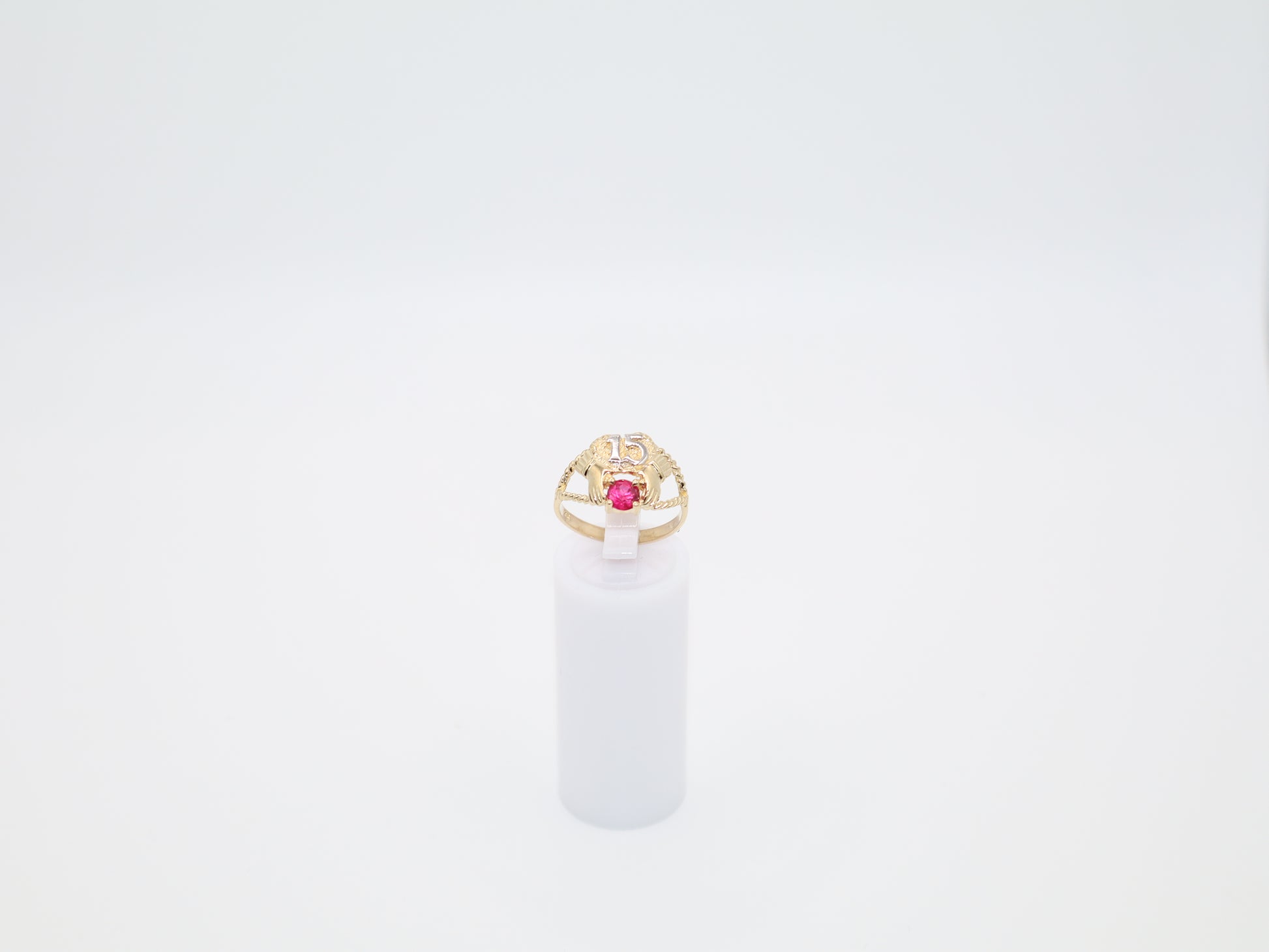 2.7g Size 7, 2.18mm Quinceañera Ring