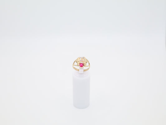 2.7g Size 7, 2.18mm Quinceañera Ring