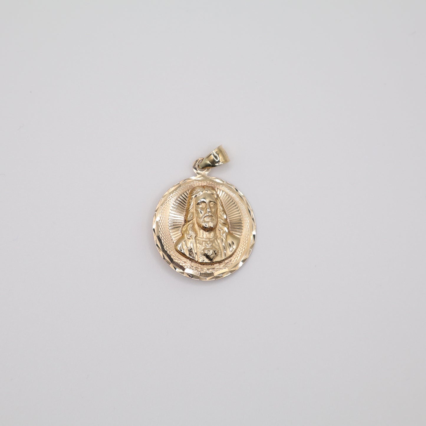 Double Faced Jesus & Virgen De Guadalupe Charm