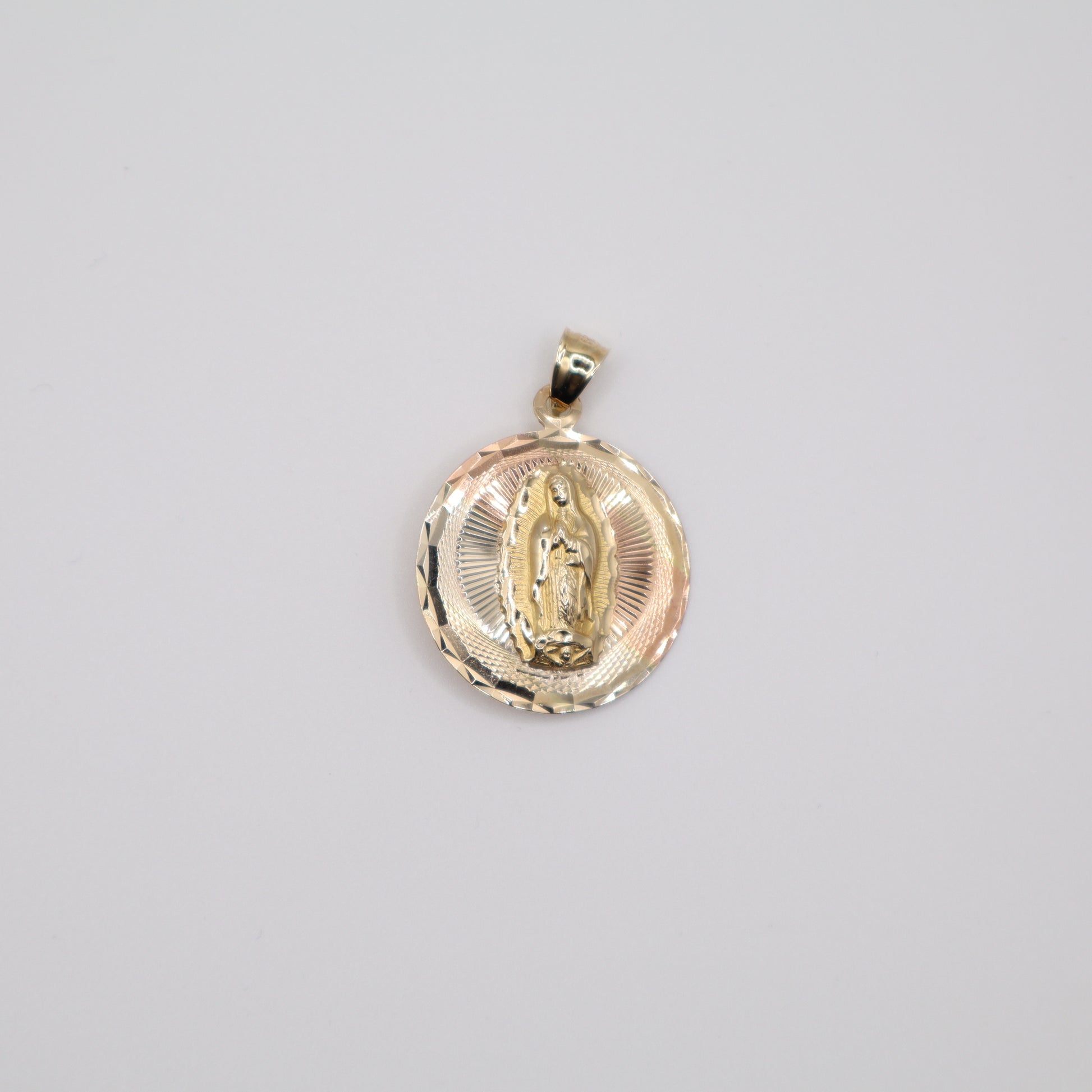 Double Faced Jesus & Virgen De Guadalupe Charm