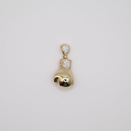 Single Boxing Glove Charm, 1.375" Length
